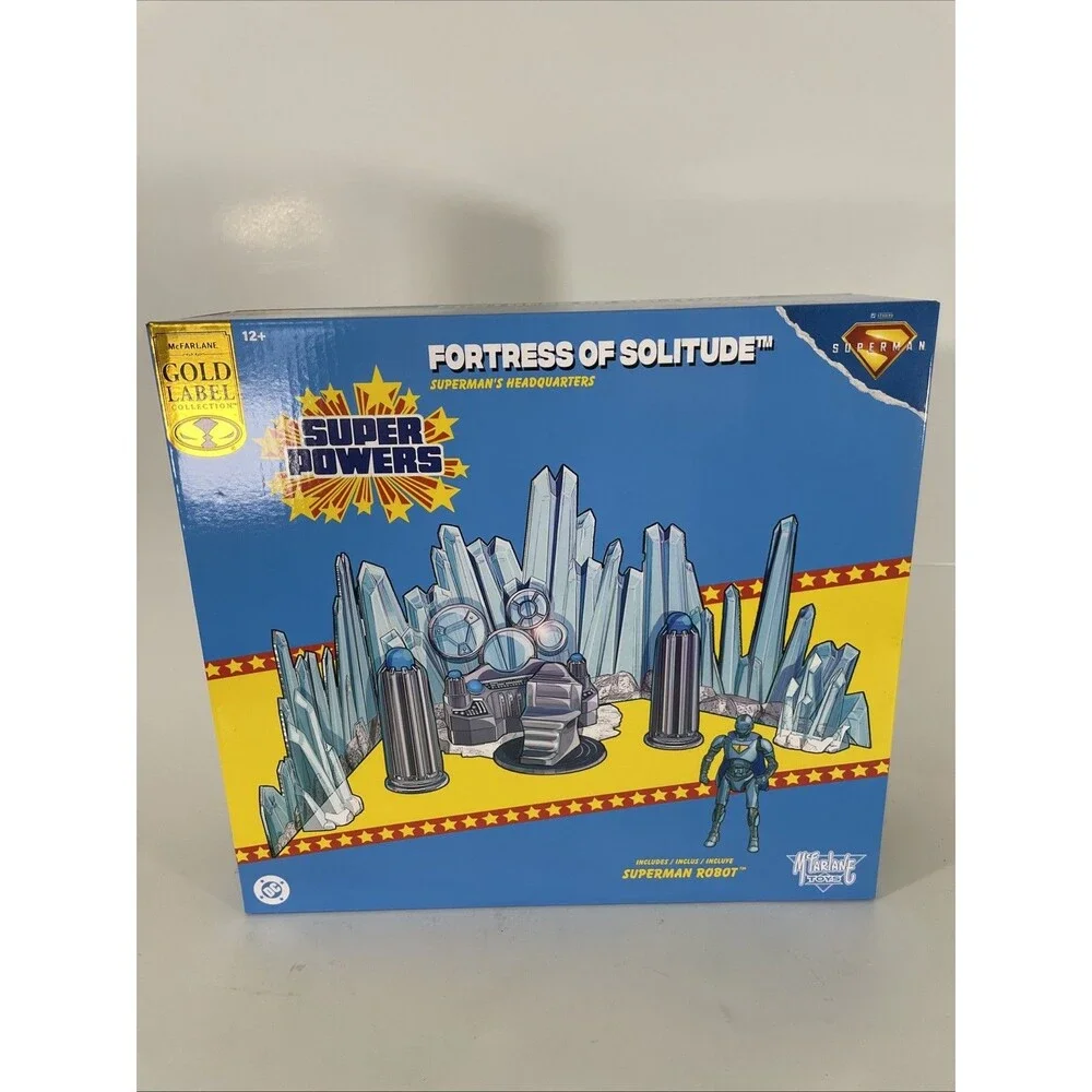Fortress of Solitude with Robot (DC Super Powers: Superman Movie) Gold Label